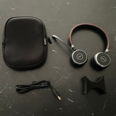 Jabra  Evolve 65 SE Sort Headset (HELT NY)