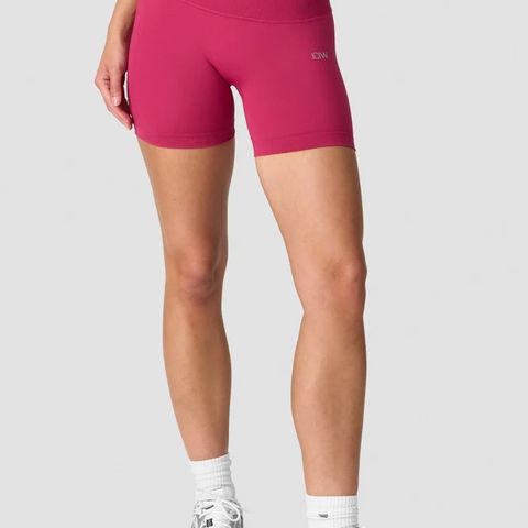 SEAMLESS POCKET SHORTS DARK PINK str. S