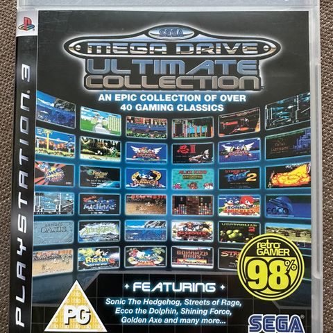 PS3 - SEGA Mega Drive Ultimate Collection