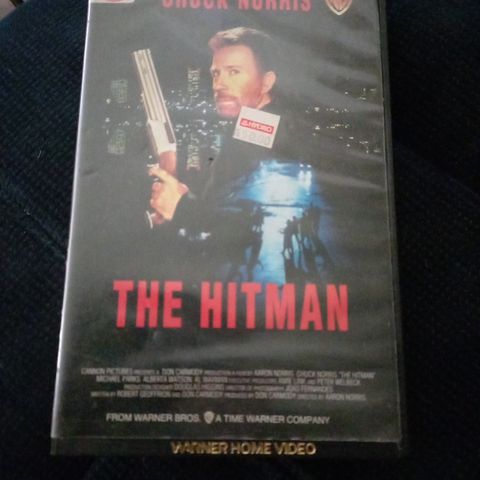 The Hitman med Chuck Norris VHS BB