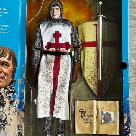 Michael Palin - Sir Galahad 12" Figure Sideshow Monty Python Holy Grail