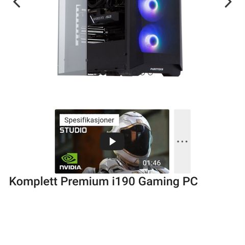 Brukt komplett gaming PC med RTX2080 Super