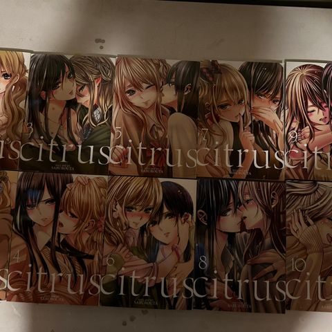 Citrus 1-12 (komplett) - Citrus+ 1-4 - Manga