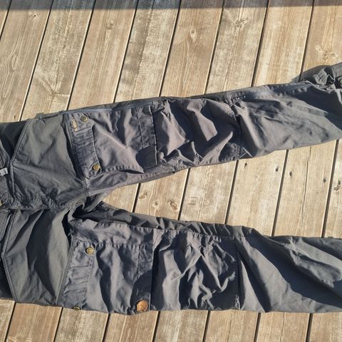 Fjällräven KEB Turbukse W str 42 regular fit mid waist