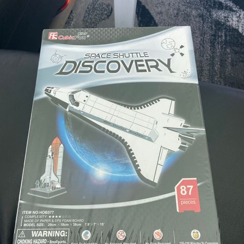 space shuttle discovery 3D puzzel