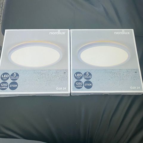 TAKPLAFOND NORDLUX OJA 24 HVIT