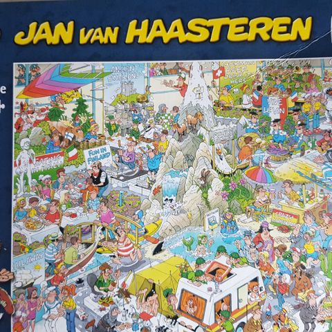 RESERVERT Jan van Haasteren puslespill 1000 brikker