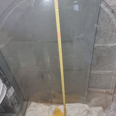 Gulvplate Herdet glass  90x70