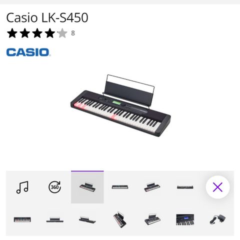 Keyboard type LK-S50 selges