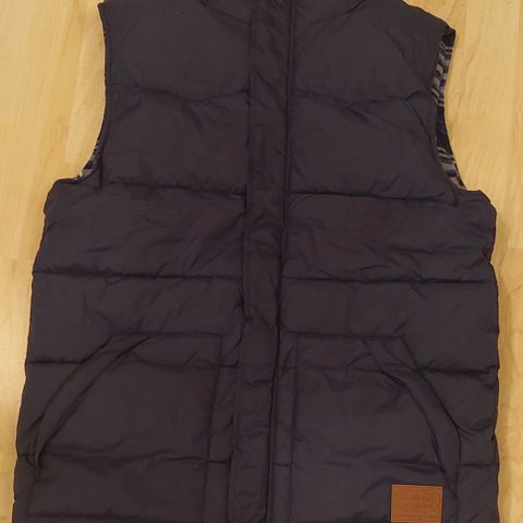 Høst bobble vest i str 14 år