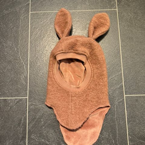 Huttelihut ull balaclava str 0-1 år (47-49cm)