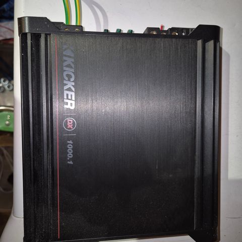 Kicker dx 1000.1 forsterker