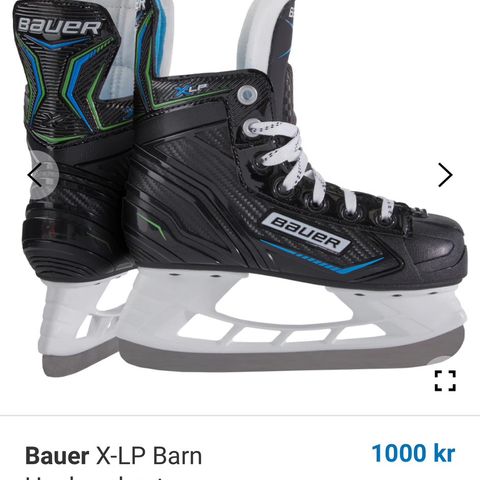 2 par Bauer XLP Hockeyskøyter Y12 (str 31)