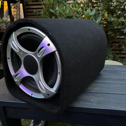 Aktiv bil subwoofer