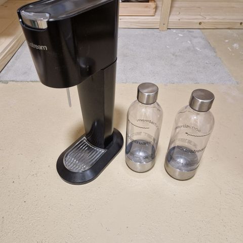 Lite brukt sodastream