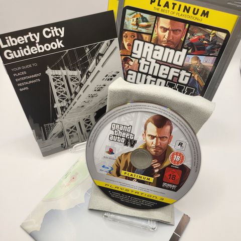 PS3 - GTA IV Platinum - CIB & MINT!