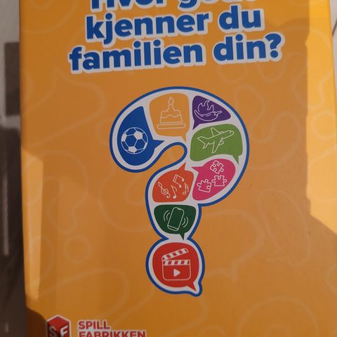 Spill hvor godt kjenner du familien din?