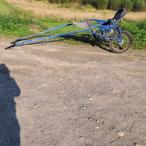 Ponni roadcart x 2 og treningsvogn(speedcart) til hest