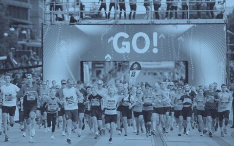 BMW Oslo halvmaraton + startnummer