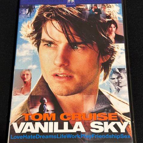 Vanilla Sky (DVD) Norsk Tekst