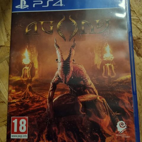 Strøkent PS4 Agony