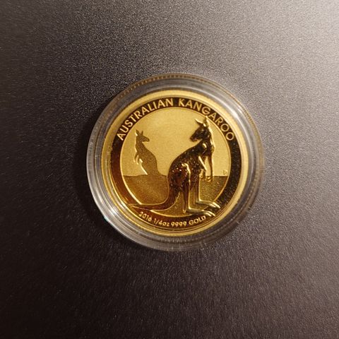 Kangaroo 1/4 oz Gullmynt 2016