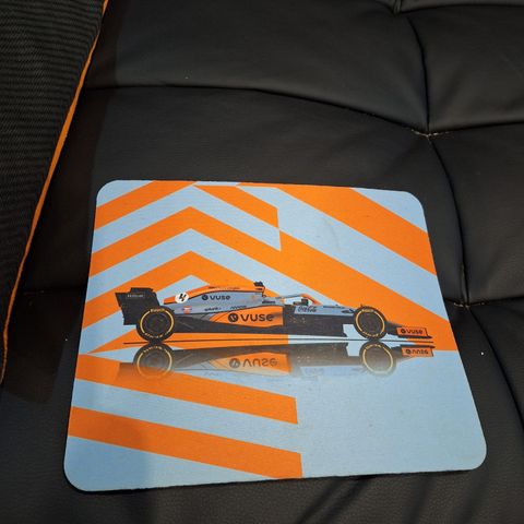 Lando Norris Gulf musematte