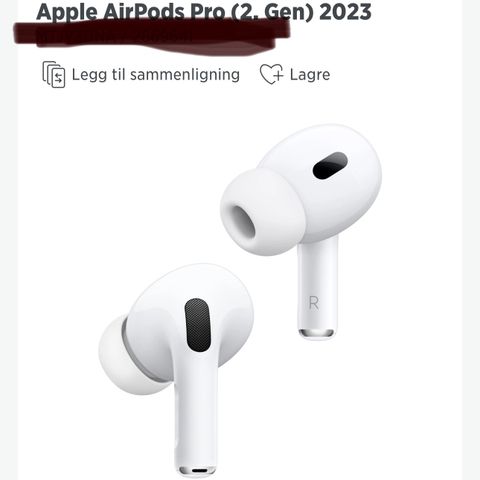 AirPods pro selges