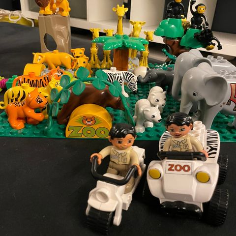 DUPLO Lego dyrepark ZOO