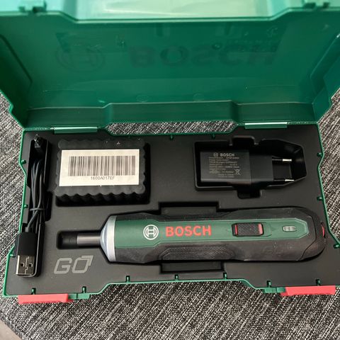 Bosch push drive skrutrekker 3,6 volt