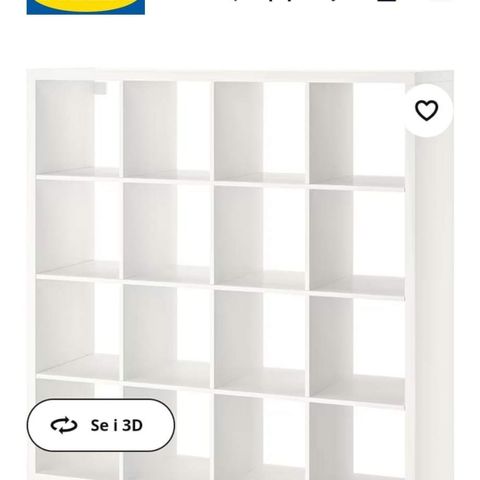 IKEA hyller ønskes