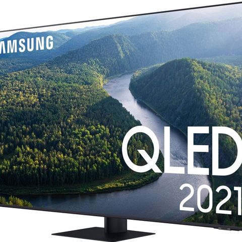 Samsung 65"Q77A 4K QLED, 2 år gammel