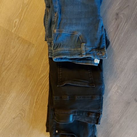 Jeans 3 stk, str XL selges kr 150