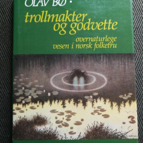 Ettertraktet bok: Trollmakter og godvette. Overnaturlege vesen i norsk folketru.