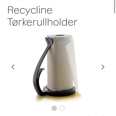 Tupperware tørerullholder