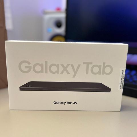 Uåpnet Samsung Galaxy Tab A9 Nettbrett