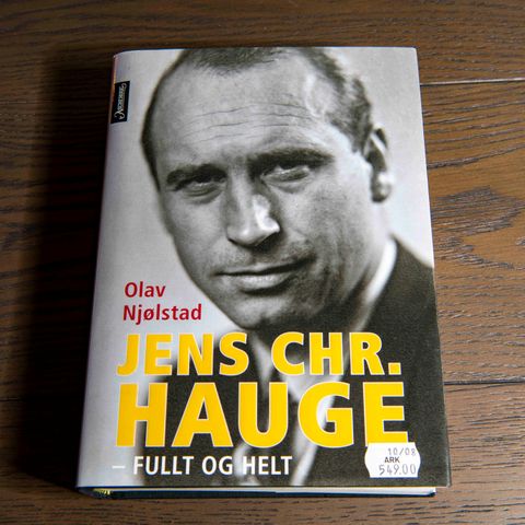 Olav Njølstad "Jens Chr. Hauge" Lederen for Milorg