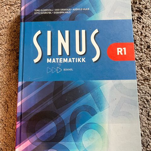 Sinus Matematikk R1 Bok