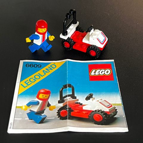 LEGO - Race Car 6609 m/instruksjoner (original)