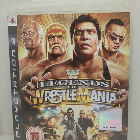 WWE Legends of Wrestlemania - PS3