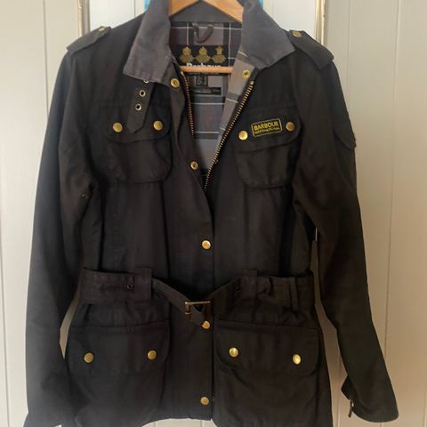 Barbour jakke wax dame