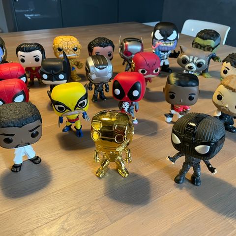 Funko POP! samlefigurer: 21 stk selges!