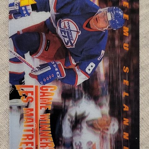 Teemu Selanne 1995 Game Winners