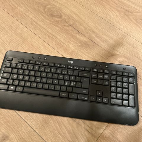 Trådløst tastatur fra Logi