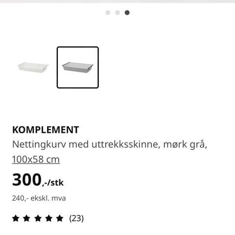 Ikea pax diverse oppbevaring