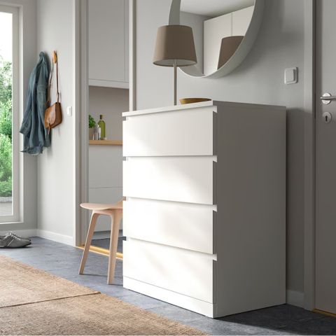 Ikea malm kommode hvit