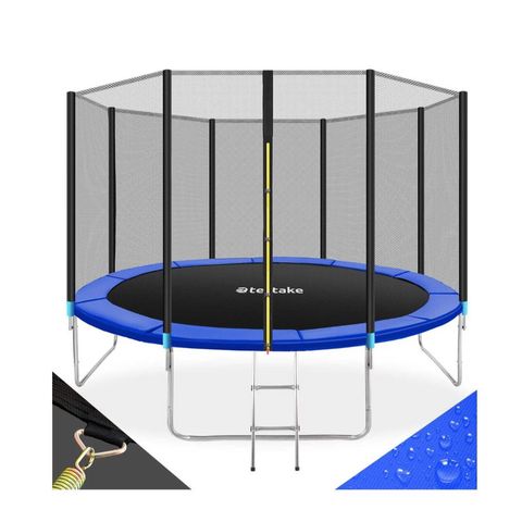 Trampoline gis bort