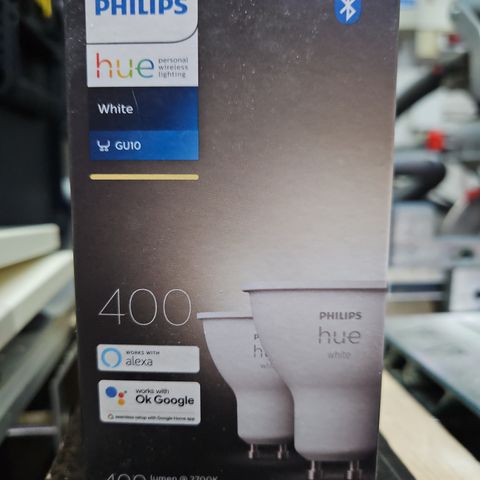 Lite brukt Philips Hue pærer GU10 dimbar