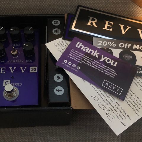 Gitarpedal Revv G3