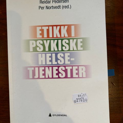 Bøker psykisk helse/ Etikk i psykisk helsetjenester